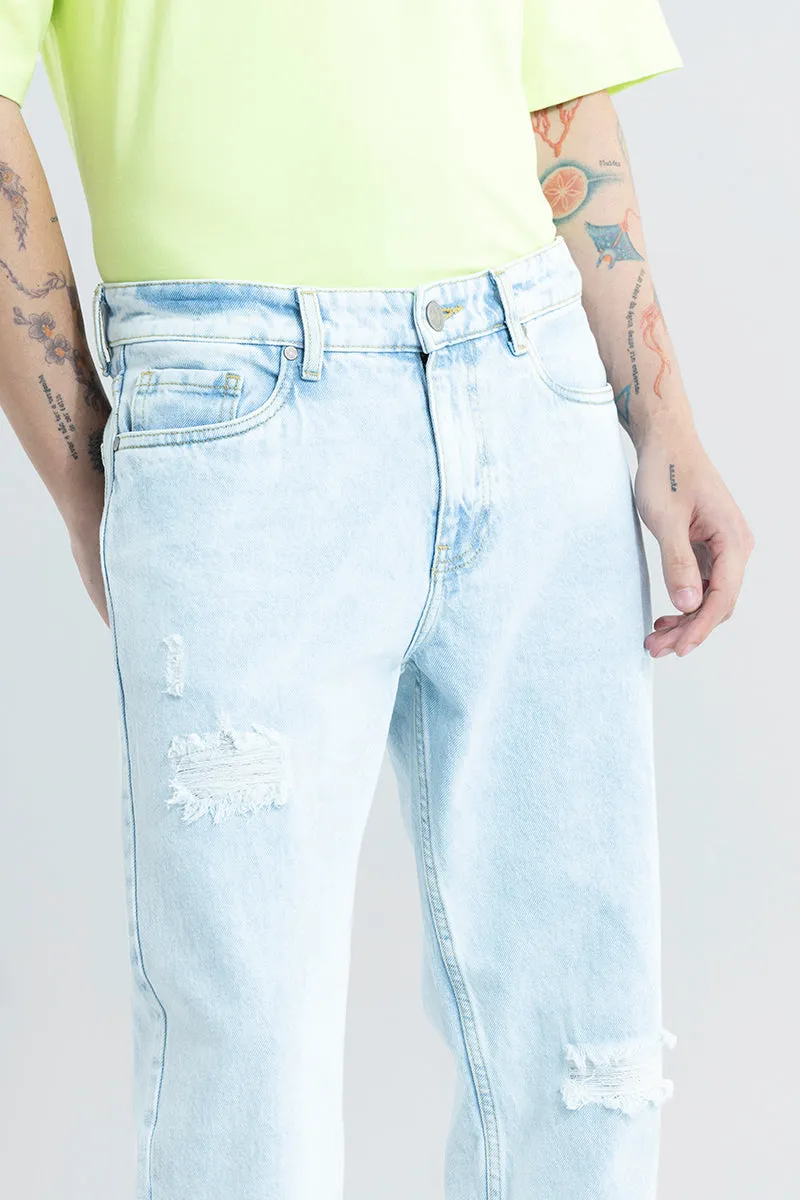 Refined Light Blue Relaxed Fit Jeans