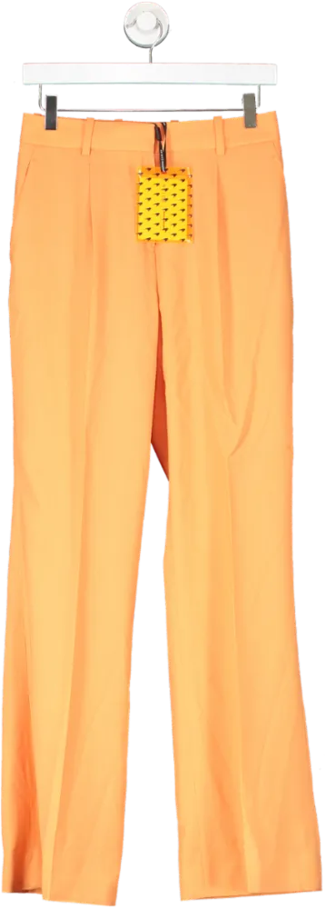 REISS Orange Speed Wide Leg Trouser UK 6