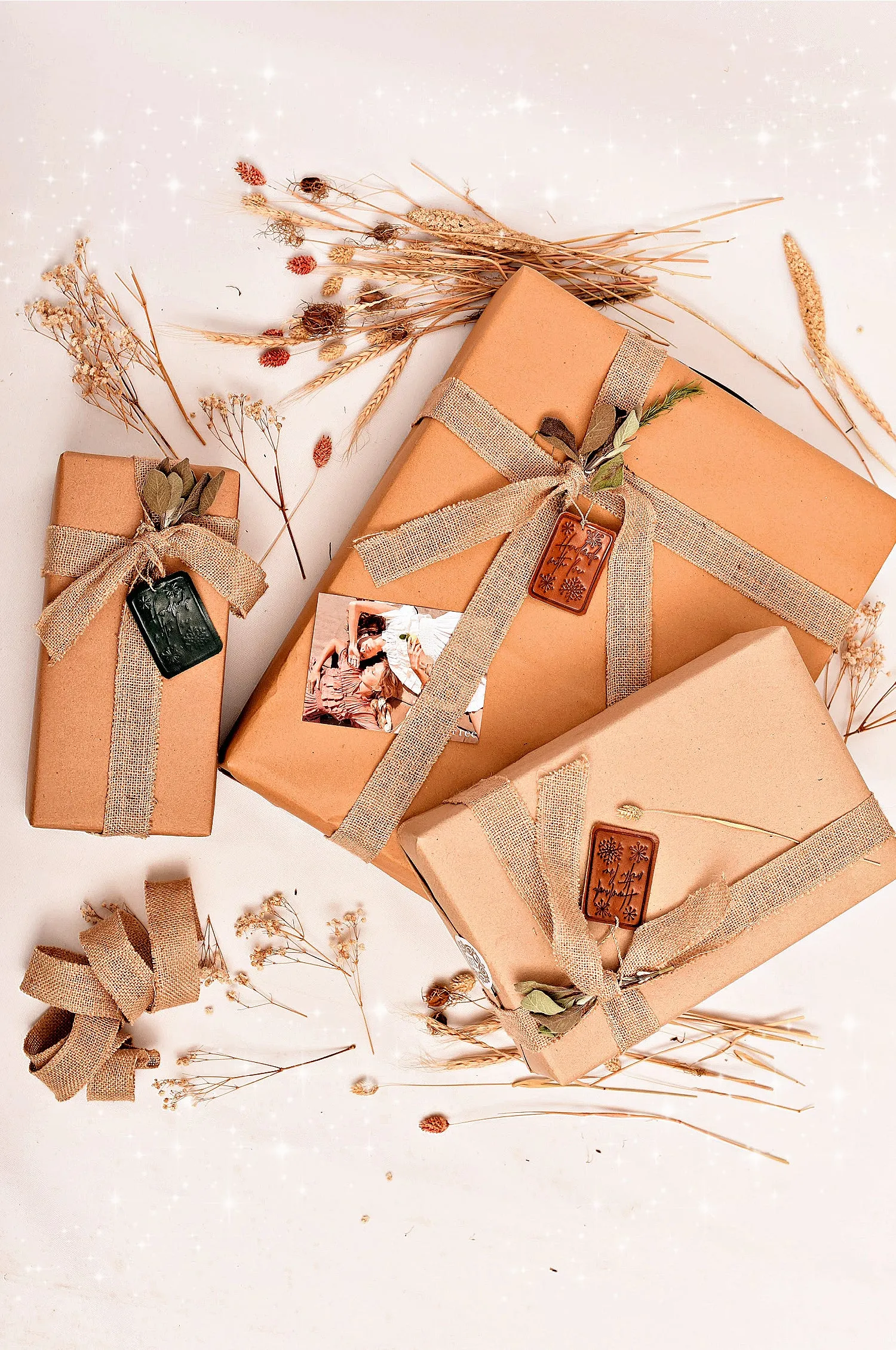 Rustic Style Gift Wrap