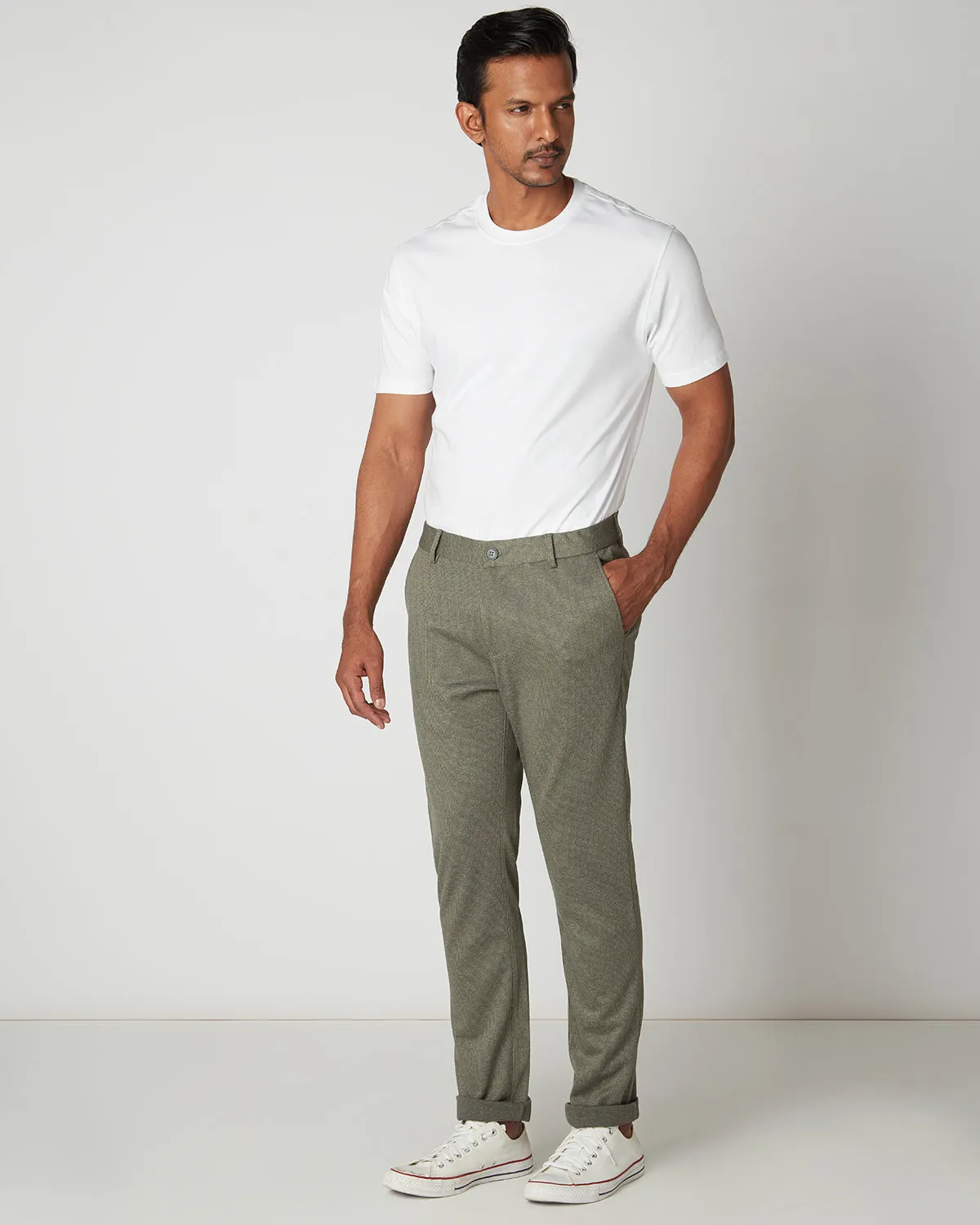 Shift 4-Way Stretch Knit Pants - Olive