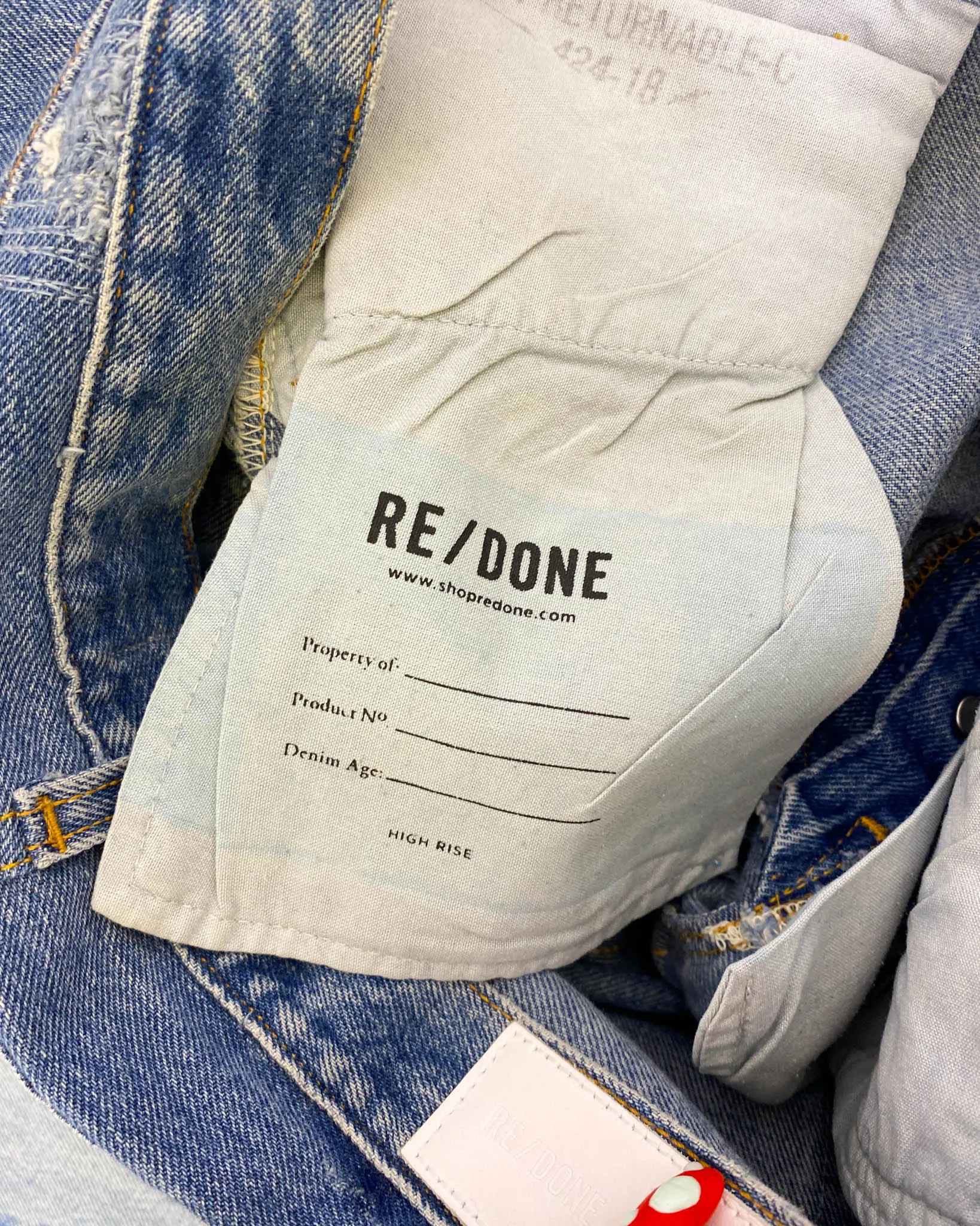 Size 30 | Levi's x RE/done 90s Boyfriend Jeans