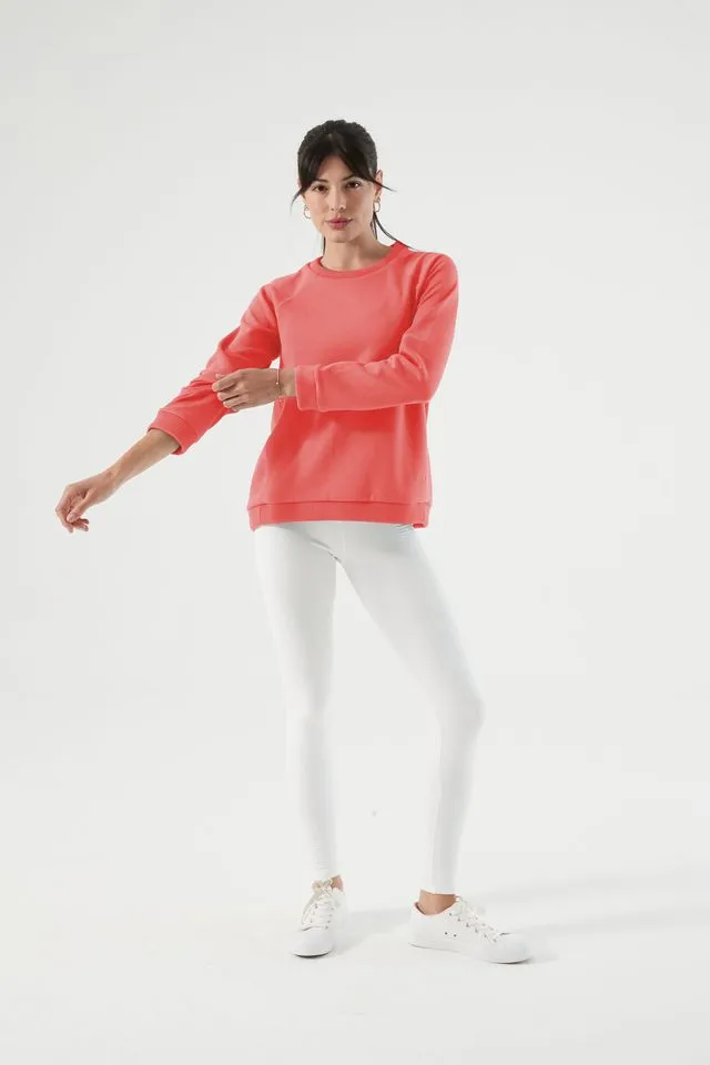 Sleek Sweat Crew 2024-Hibiscus