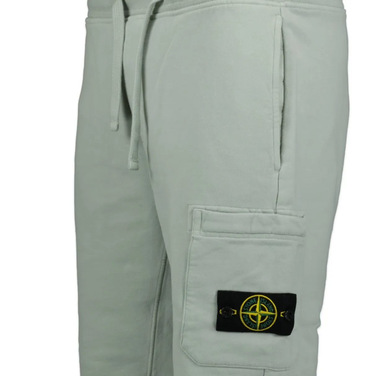 STONE ISLANDCotton Sweat Shorts Peal Grey