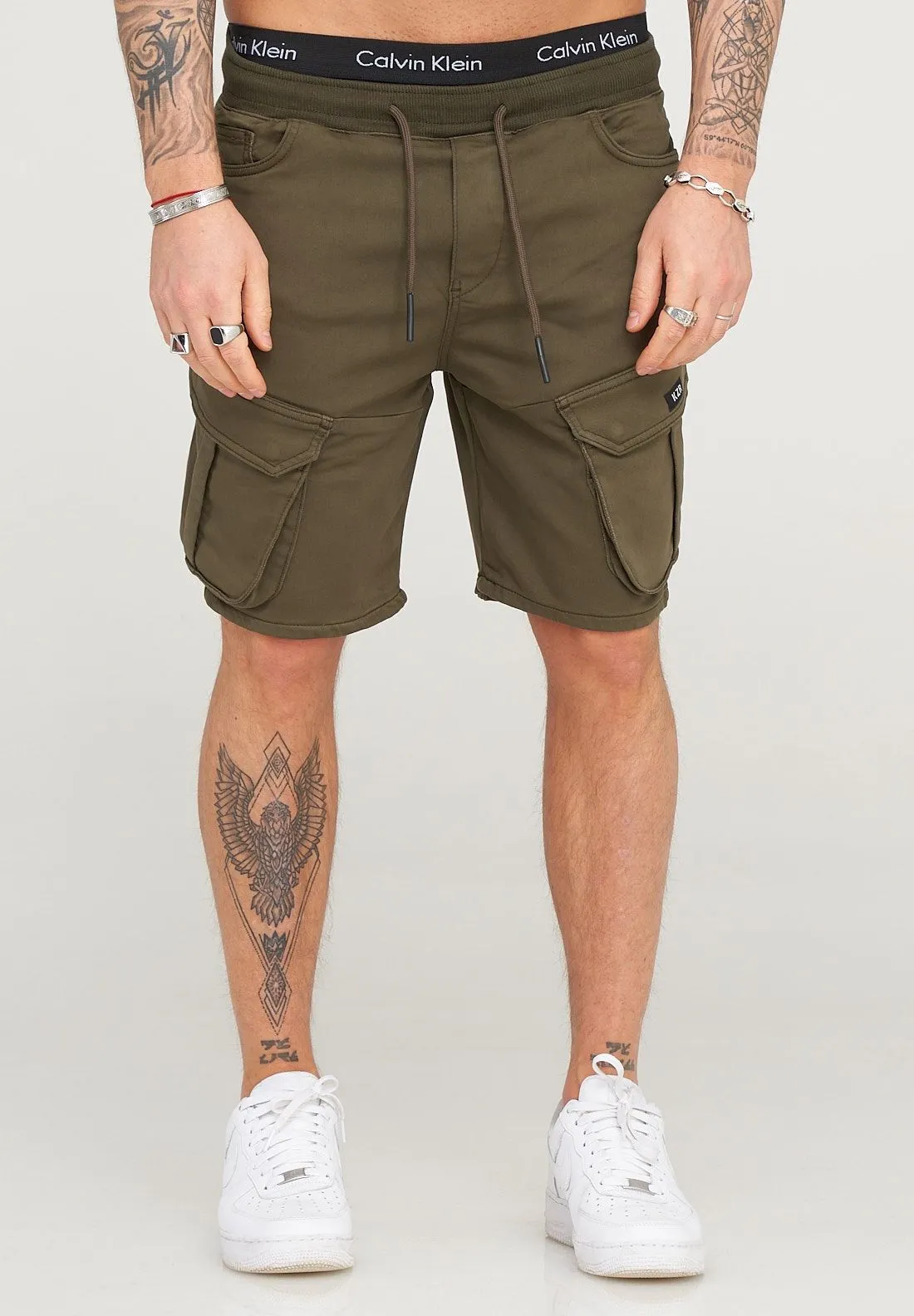 Sweat-Shorts Cargo GF-79039 Khaki