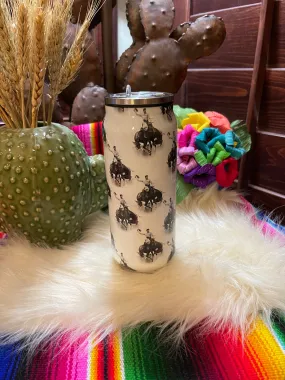 Western 16oz Stainless steel Tumbler