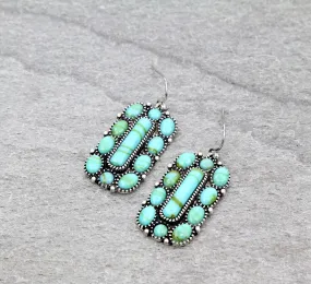 Western Turquoise earrings